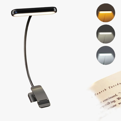 Portable Dimmable Book Light for Night Reading with USB Charging