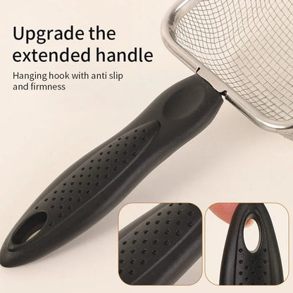 Stainless Steel Cat Litter Scoop Fine Mesh Sifter for Easy Clean-Up