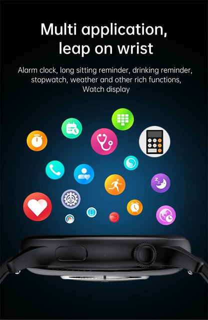 Women’s Sports Smartwatch with 1.43 in AMOLED Screen and Wellness Features
