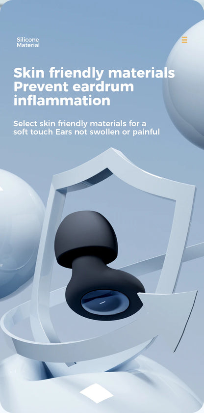 Comfortable Anti-Noise Ear Plugs for Work, Concerts and Rest