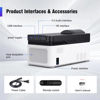 Magcubic HY450 900 ANSI Ultra Short Throw 1080P Projector
