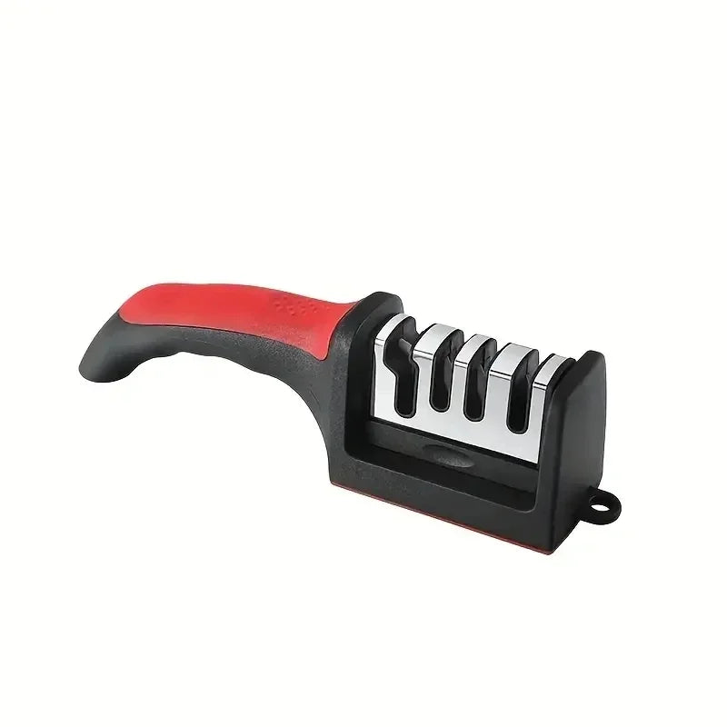 Multi-Purpose 3-Stage Knife Sharpener for Honing and Polishing