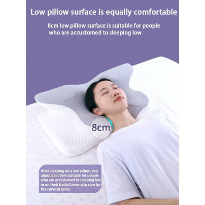 Slow Rebound Orthopaedic Pillow for Shoulder & Neck Support