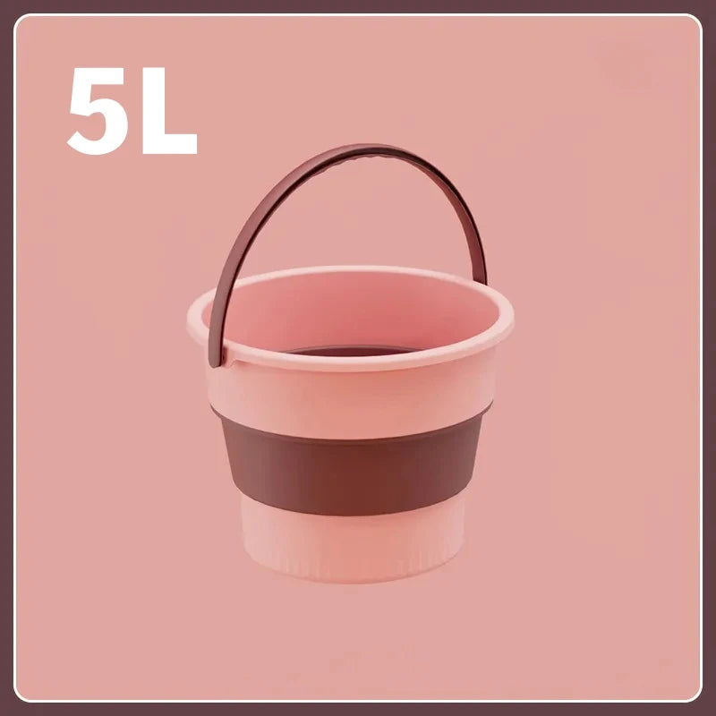 Collapsible Water Bucket 5L 10L 17L for Outdoor and Household Use