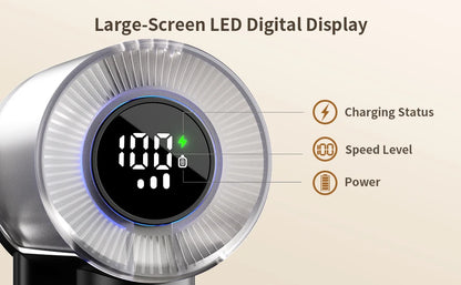Electric Lint Remover with 3 Speeds and Large 6-Leaf Blades