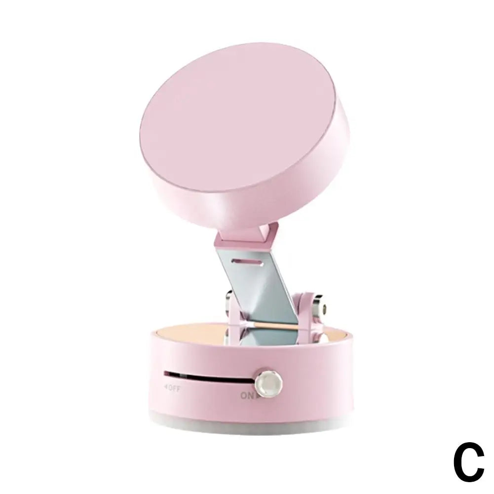 Double-Sided Magnetic Suction Phone Mount with Vacuum Grip