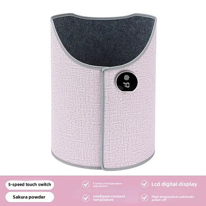 Foldable Under Desk Leg Warmer with Thermostat and Quick Heat