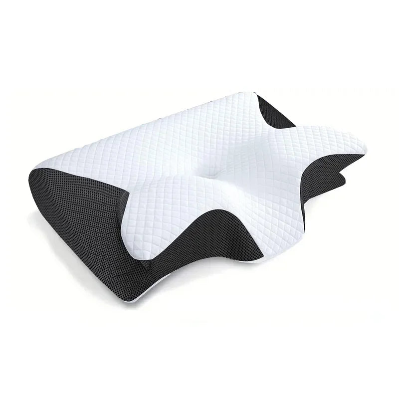 2-in-1 Contour Orthopaedic Neck Support Pillow Memory Foam
