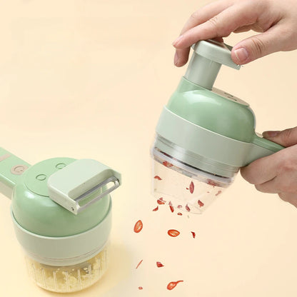 Wireless Food Cutter Set for Vegetables, Fruits and Meat – USB Rechargeable