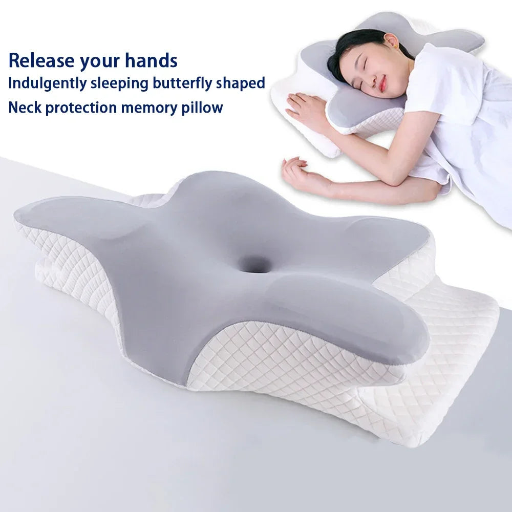 Slow Rebound Orthopaedic Pillow for Shoulder & Neck Support