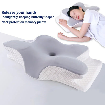 Slow Rebound Orthopaedic Pillow for Shoulder & Neck Support