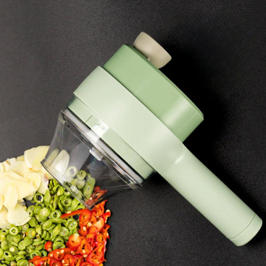 Wireless Food Cutter Set for Vegetables, Fruits and Meat – USB Rechargeable