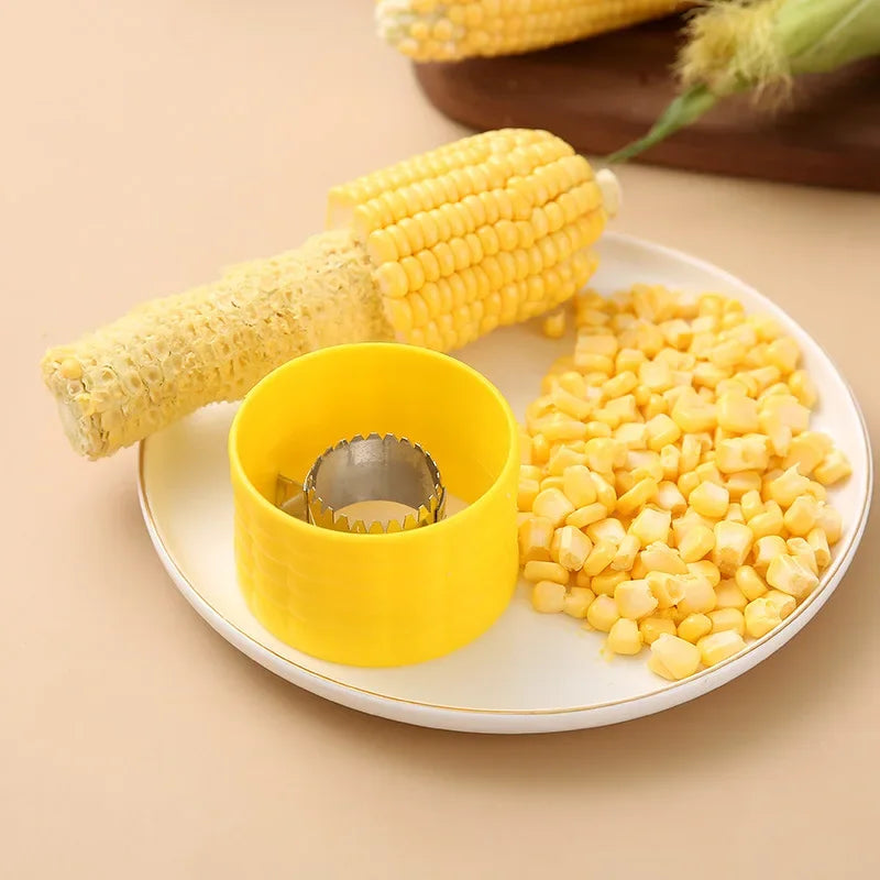 Compact Rotary Corn Thresher Tool for Fast and Clean Kernel Removal