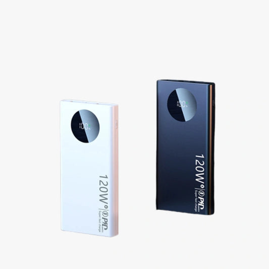 120W 50000mAh Portable Power Bank with Super Fast Charging and LED Display