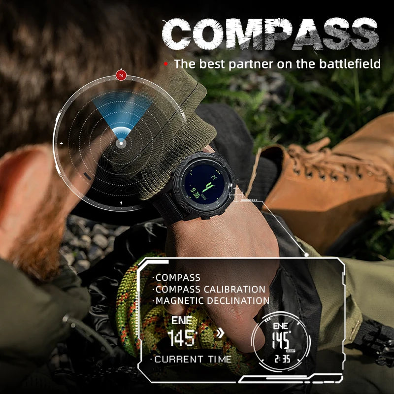 Men’s Waterproof Digital Sport Watch for Running, Swimming and Hiking Functions