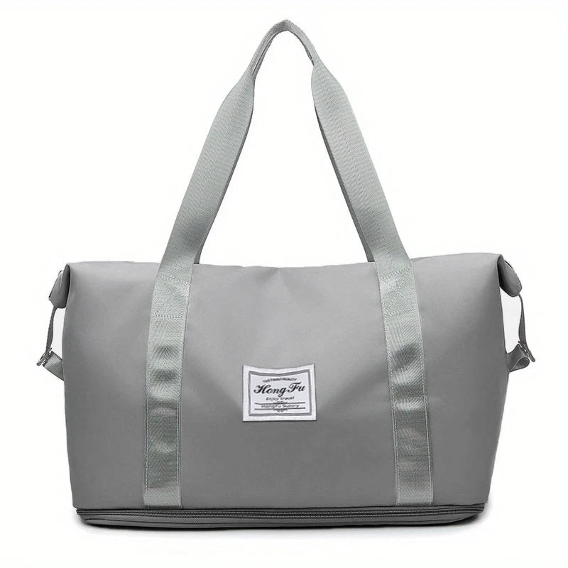Waterproof Nylon Gym and Travel Tote Bag with Large Capacity
