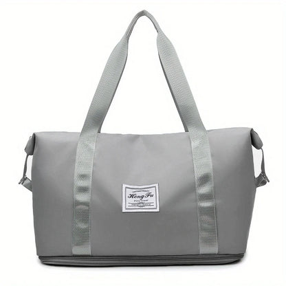Waterproof Nylon Gym and Travel Tote Bag with Large Capacity
