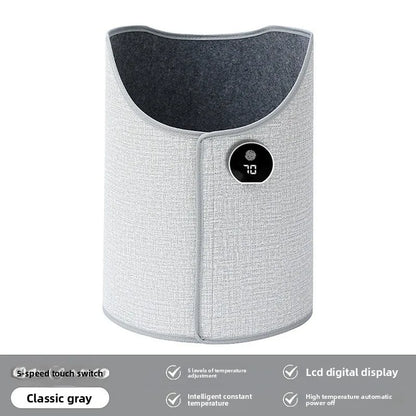 Foldable Under Desk Leg Warmer with Thermostat and Quick Heat