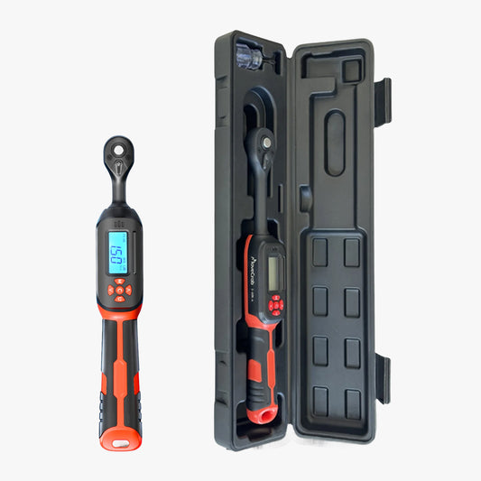 High Precision Digital Torque Wrench 1–340Nm for Automotive and Bike Repair Preset, LED, and Audible Alerts