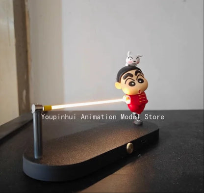 Crayon Shinchan LED Night Light with Charging Base and Desktop Display