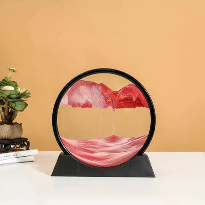 Kinetic Sand Picture Hourglass Dynamic Liquid Sand Art Gift