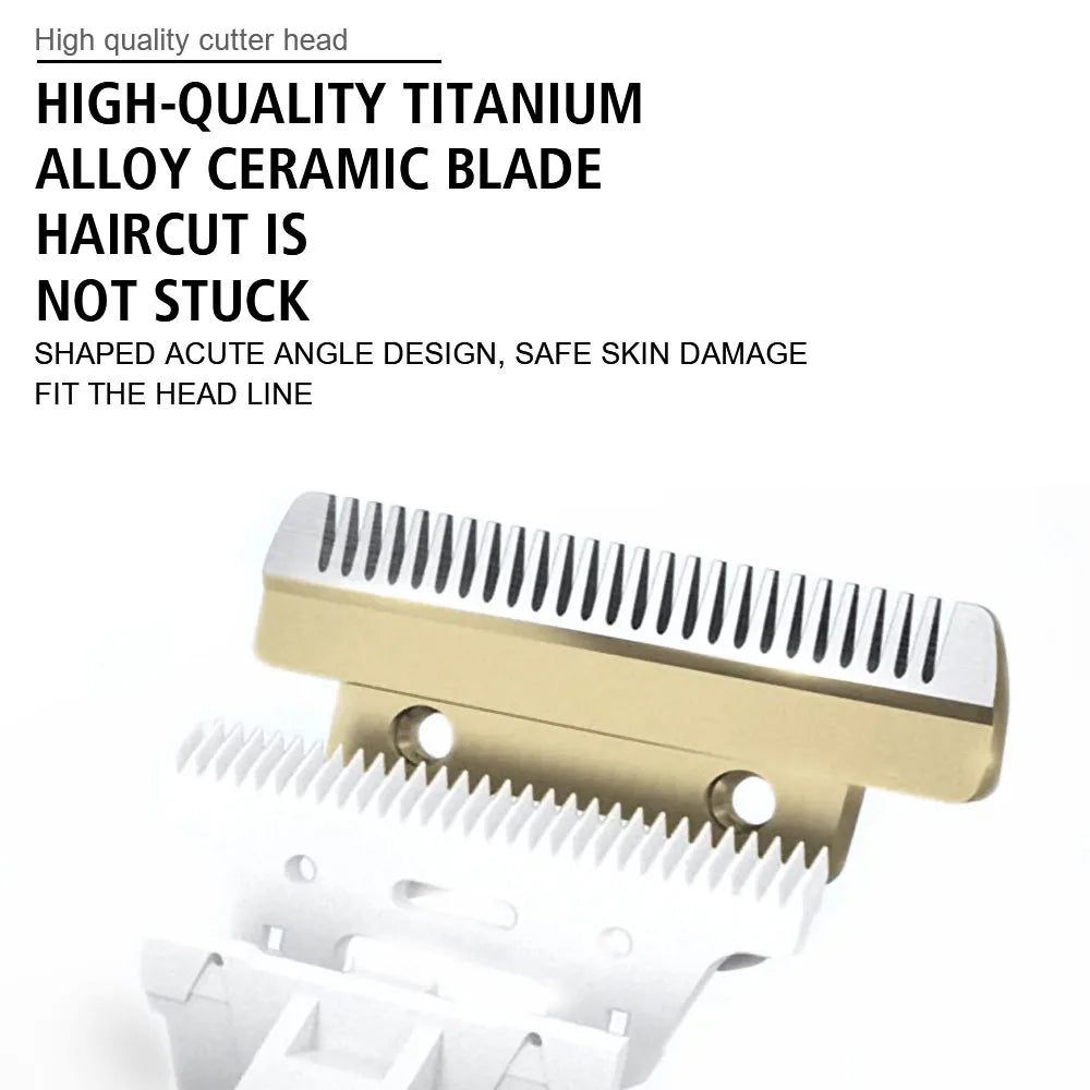 Electric Pet Hair Trimmer for Dogs Cats and Small Animals Kit with Low Noise and Adjustable Blades