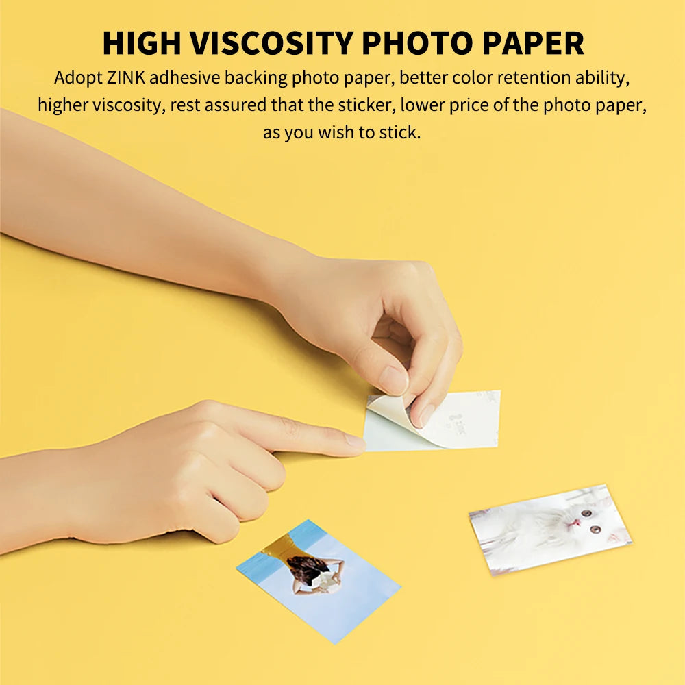 Portable Xiaomi AR Mini Photo Printer with 300DPI Resolution