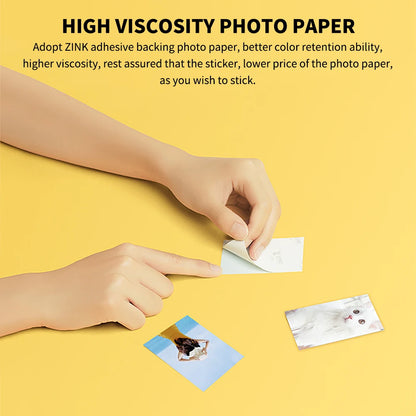 Portable Xiaomi AR Mini Photo Printer with 300DPI Resolution