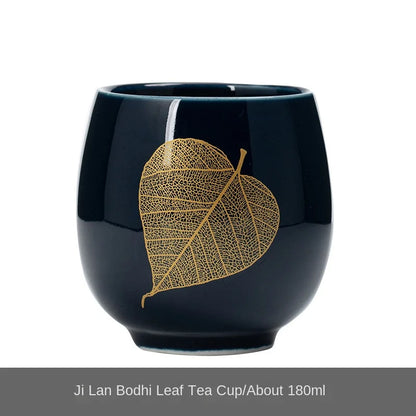 Handmade Japanese-Style Pottery Teacup for Single Serve Brewing