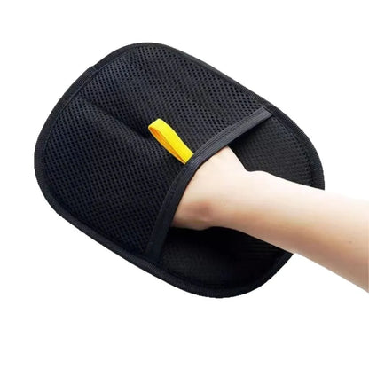 Pet Hair Remover Glove for Cats and Dogs with Grooming Brush