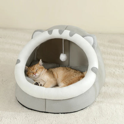 Warm Cat Bed and Pet House for Cats and Small Dogs