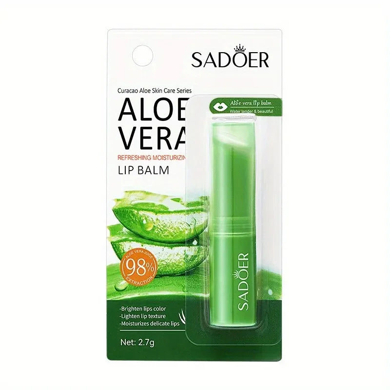 Lip Aloe Balm for Dry Lips Nourishing, Hydrating & Repairing Care