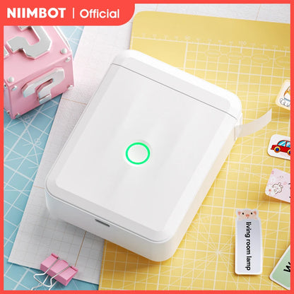 Portable NIIMBOT D110 Label Maker with Tape and App Support