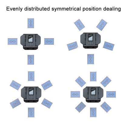 Fully Automatic Card Dealing Machine with OLED Display and 5200mAh Battery