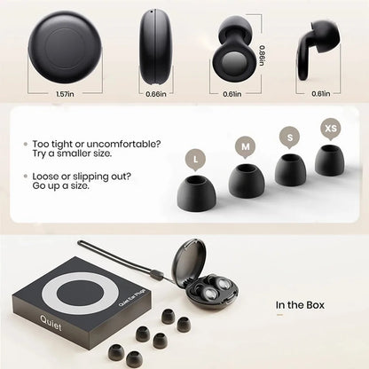 Comfortable Anti-Noise Ear Plugs for Work, Concerts and Rest