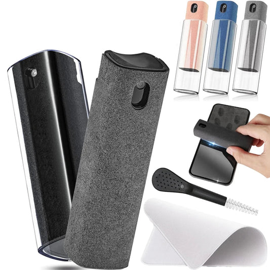 Screen Cleaning Kit with Spray and Wipe for Laptop, Phone and TV
