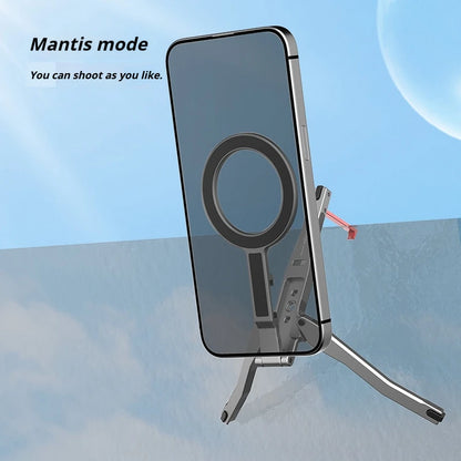 Universal Magnetic Phone Tripod Stand for Desk and Travel