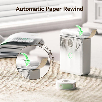 Portable NIIMBOT D110 Label Maker with Tape and App Support