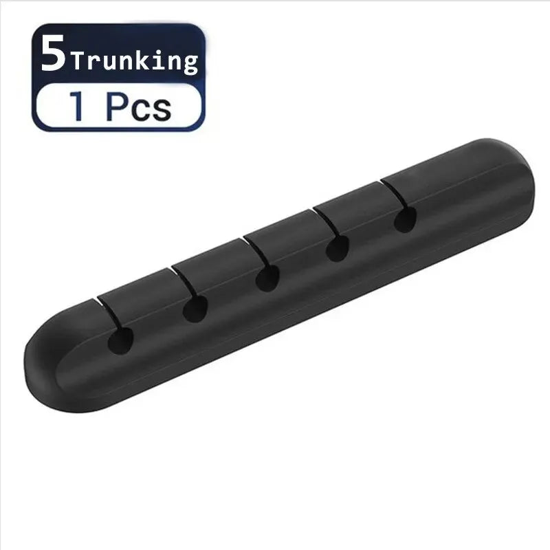 Multi-Slot Cord Manager for USB, Headset and Power Cables
