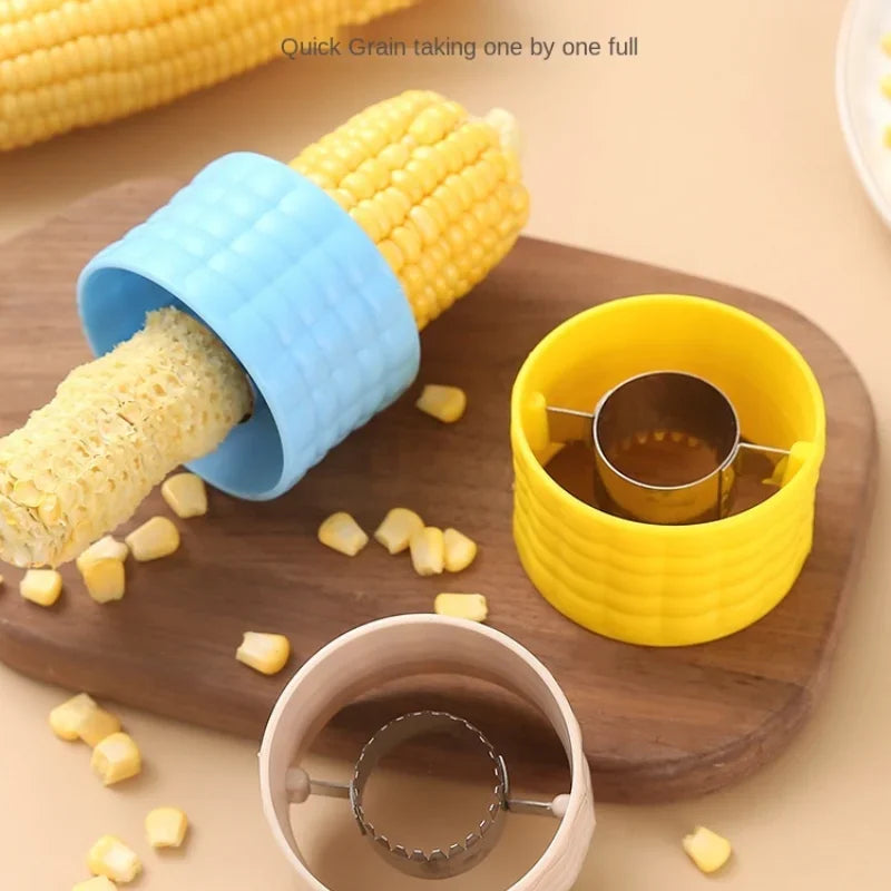 Compact Rotary Corn Thresher Tool for Fast and Clean Kernel Removal
