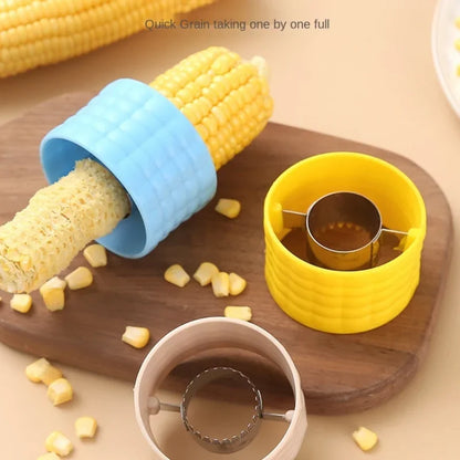 Compact Rotary Corn Thresher Tool for Fast and Clean Kernel Removal