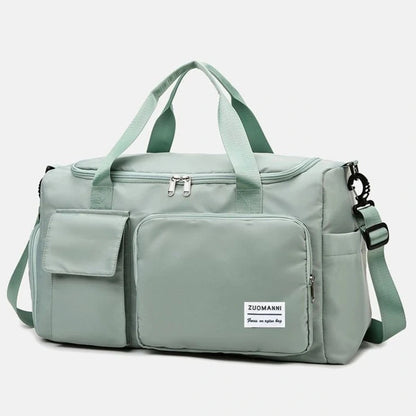Lightweight Overnight Bag for Women with Dry-Wet Separation and 35L Capacity