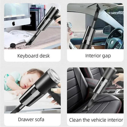 Portable USB Rechargeable Vacuum for Car, Keyboard and Home Use