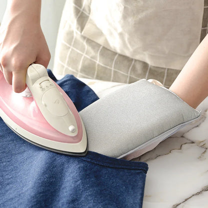 Washable Mini Ironing Board with Anti-Scald Glove for Clothes Detailing