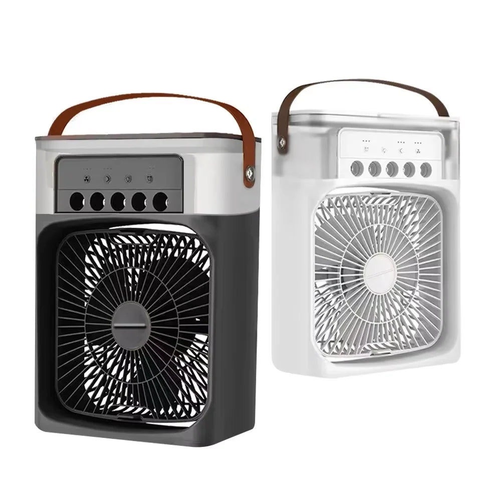 Portable 3-in-1 Air Cooler with LED Night Light and Humidifier