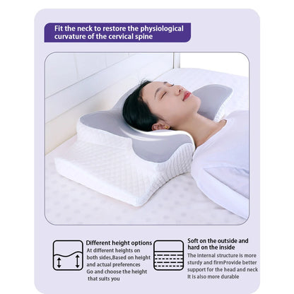 Slow Rebound Orthopaedic Pillow for Shoulder & Neck Support