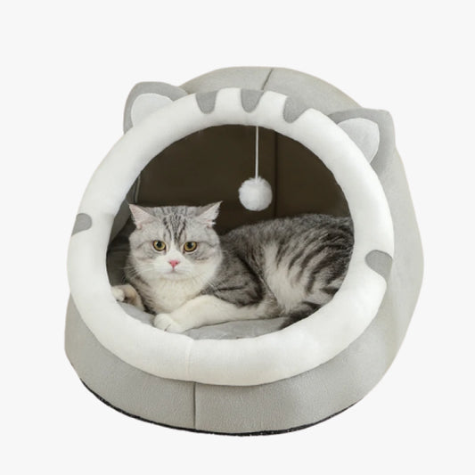 Warm Cat Bed and Pet House for Cats and Small Dogs