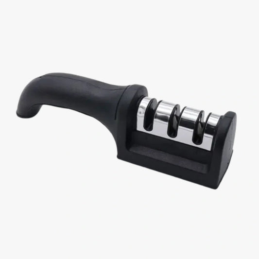 Multi-Purpose 3-Stage Knife Sharpener for Honing and Polishing